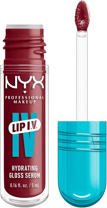 Nyx Professional Makeup Lip Iv Hydrating Gloss Serum - BLUSH RUSH ONE SIZE
