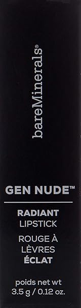 bareMinerals Gen Nude Radiant Lipstick - XoX for Women 0.12 oz Li