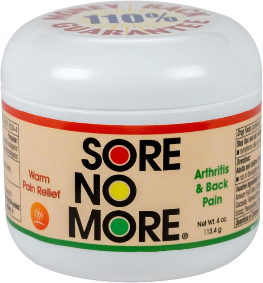 Sore No More Warm Therapy - 4 oz jar by SORE NO MORE
