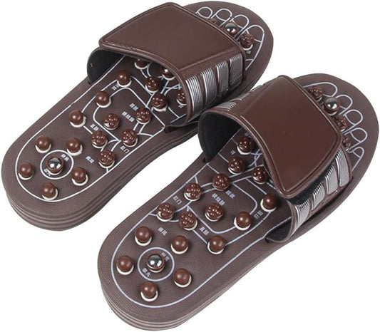 Unisex Magnetic Foot Massage Slippers, Reflexology Sandals, Relieve Plantar