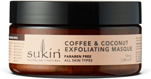 Sukin SCCEM Signature Coffee & Coconut Exfoliating Masque