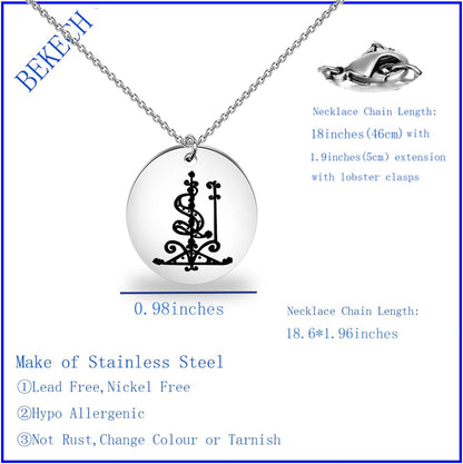 BEKECH Papa Loko Atissou Pendant Necklace Gift Master Secrets Vev