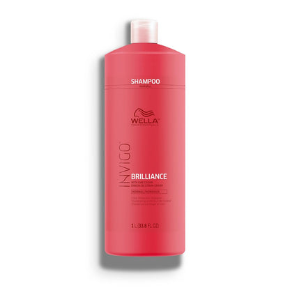 Wella Professionals Invigo Brilliance Shampoo | For Fine/Normal Colored Hai
