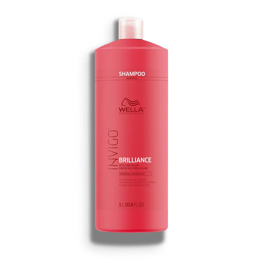 Wella Professionals Invigo Brilliance Shampoo | For Fine/Normal Colored Hai