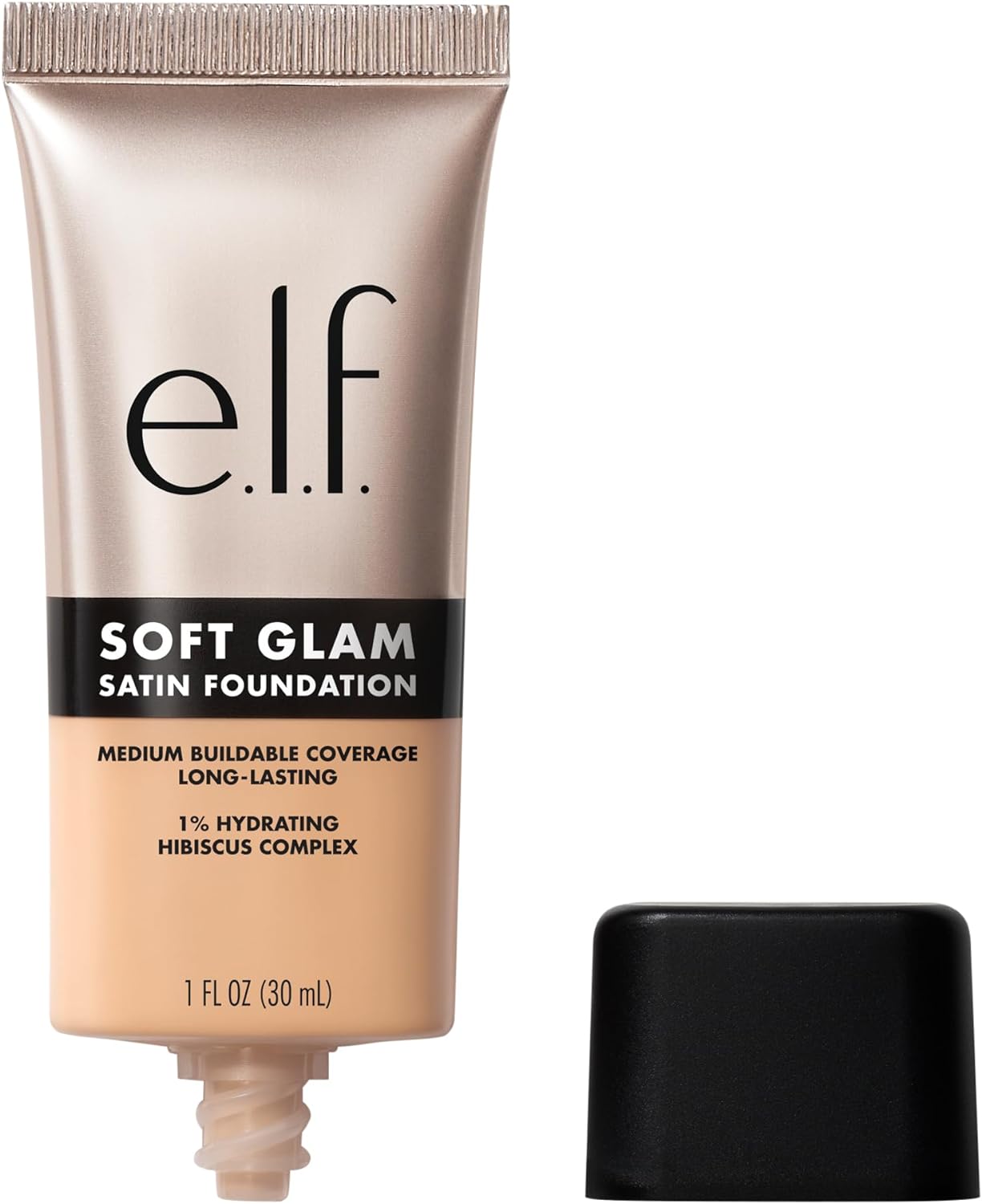 e.l.f. Cosmetics Soft Glam Satin Foundation, Hibiscus complex. 30 ml, 23 Light Cool