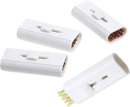4pcs Retractable Golf Cleaning Brush, Gzingen Double Side Golf Cl