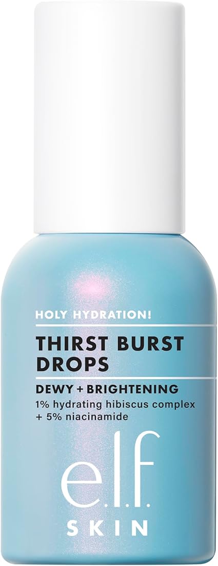 e.l.f. SKIN Holy Hydration! Thirst Burst Drops, Serum For A Radia