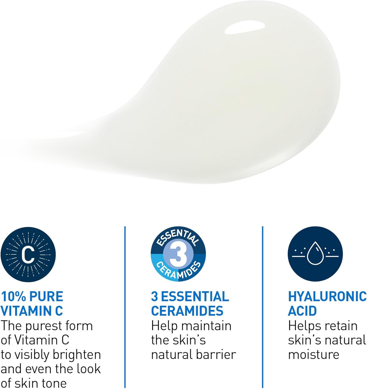 CeraVe Skin Renewing Vitamin C Serum with 10% Pure VITAMIN C for Face With