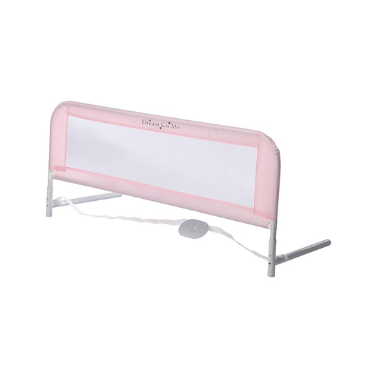 Dream On Me 444-P Adjustable Mesh Bed Rail, Pink