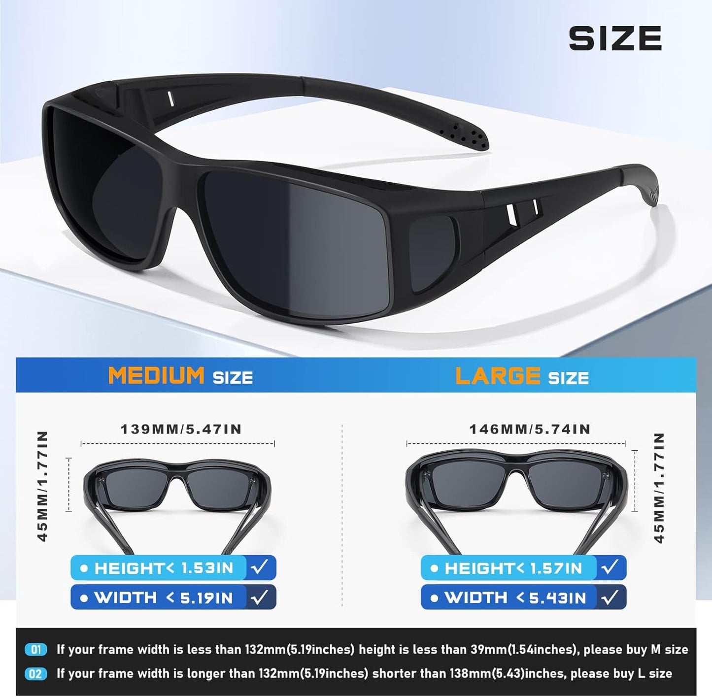 Night Driving Glasses Night Vision Glasses Fit Over Glasses Sungl