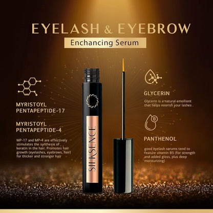 Lash Serum for Enhancing Eyelash Growth: Eyelash Growth Serum to Boost Thic