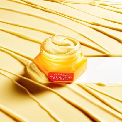 Farmacy Brightening Eye Cream - Wake Up Honey Under Eye Cream for Dark Circ