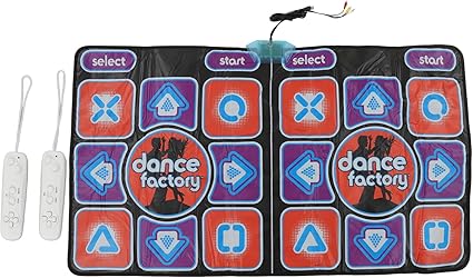 OKJHFD Dance Mat for Kids and Adults,Electronic  Dance Mat Wireless 2 Player AV Interface Remote  Control High Sensitivity TV Dance Floor Pad Gifts  for Boys and Girls