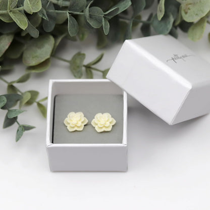 Pretty Smart Succulent Earrings Hypoallergenic for Sensitive Ears