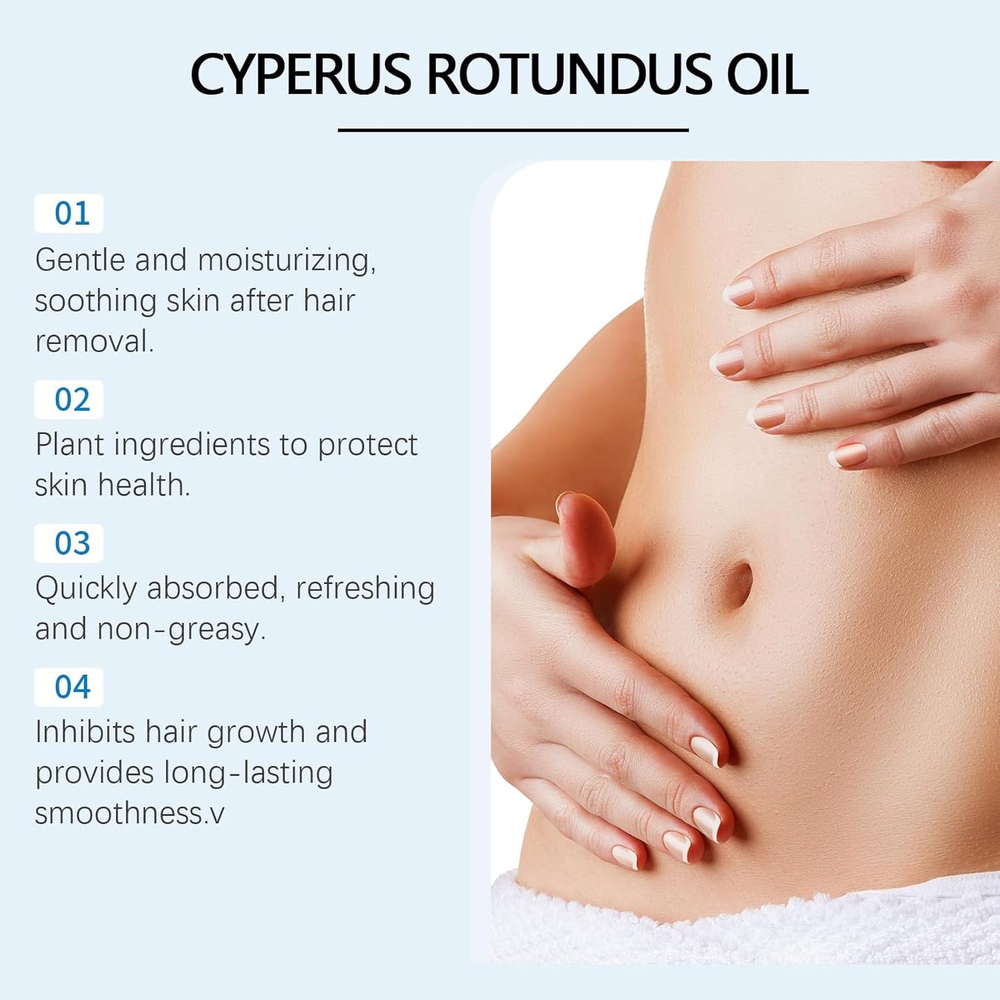 Cyperus Rotundus Oil, Cyperus Rotundus Oil for Hair Removal