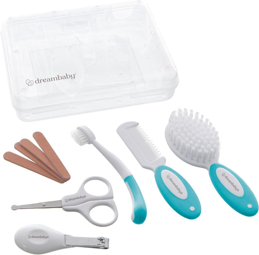 Dreambaby L330 Essential Grooming Kit - Aqua - 10pc