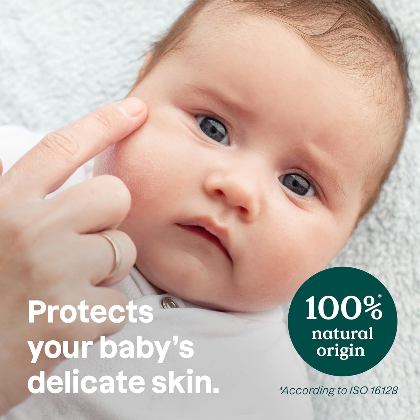 ATTITUDE Plastic-Free Face and Cheek Balm Bar for Baby, Made in Canada, EWG