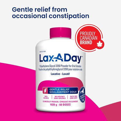 Lax-A-Day Laxative Powder, 1020 Gram