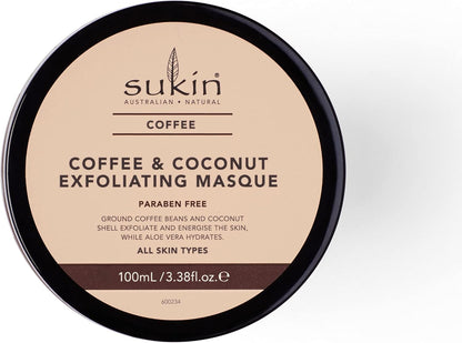 Sukin SCCEM Signature Coffee & Coconut Exfoliating Masque