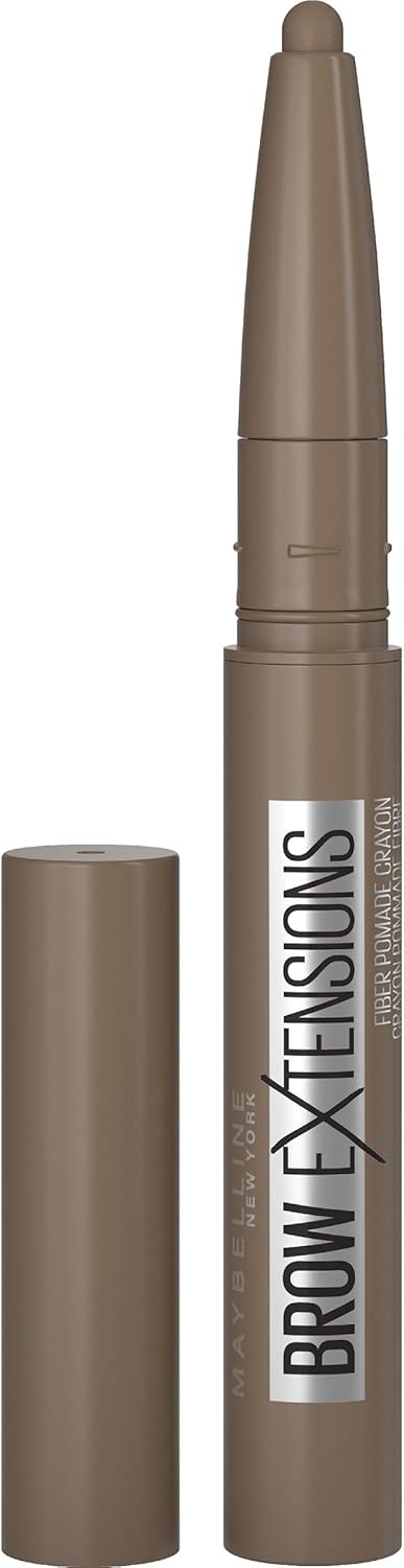 Maybelline Brow Extensions Fiber Pomade Crayon Eyebrow Makeup, So