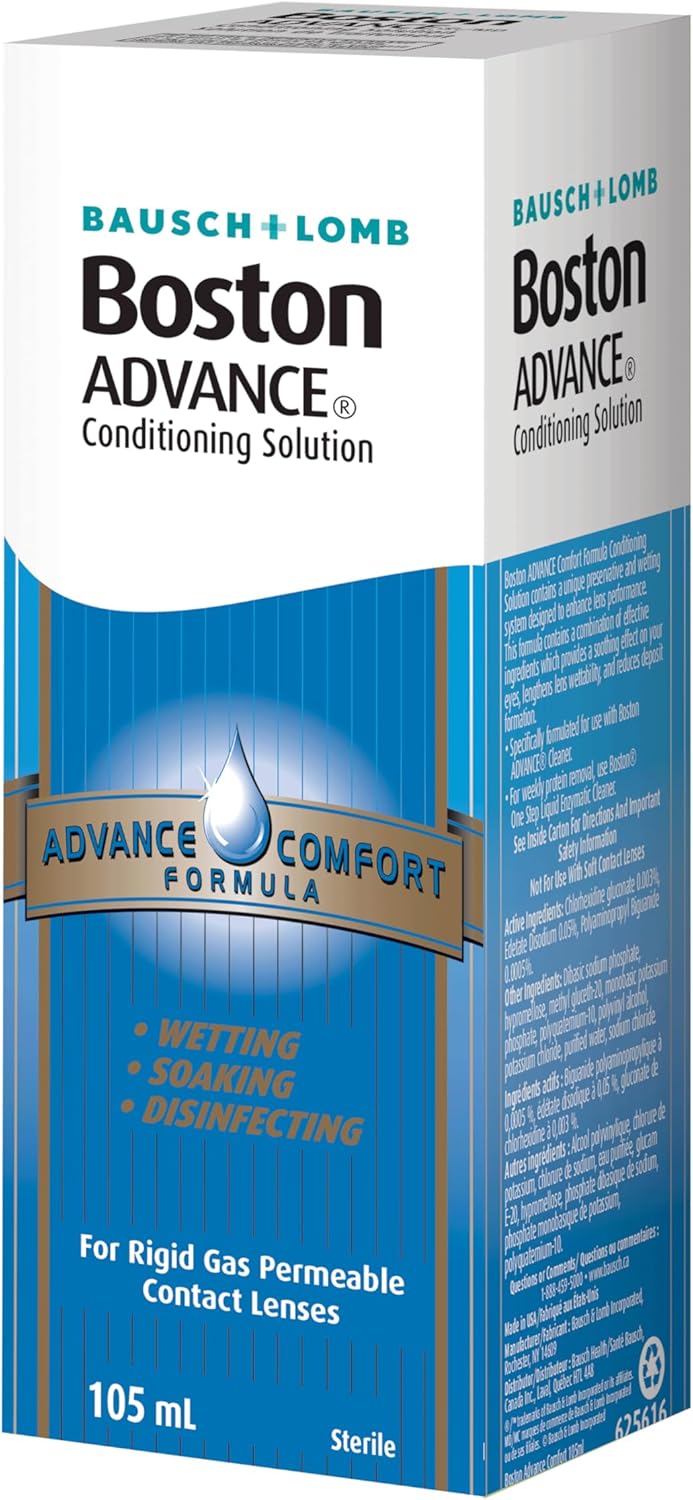 Bausch & Lomb Boston Advance Comfort Formula Conditioning Solution, 105ml