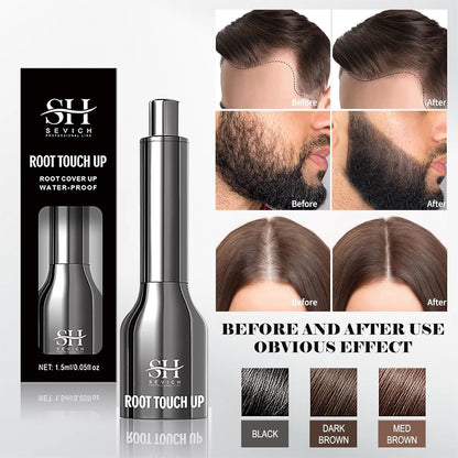 Sevich Hairline Powder & Brush 2 in 1, Instantly Conceals Hair Loss, All-in