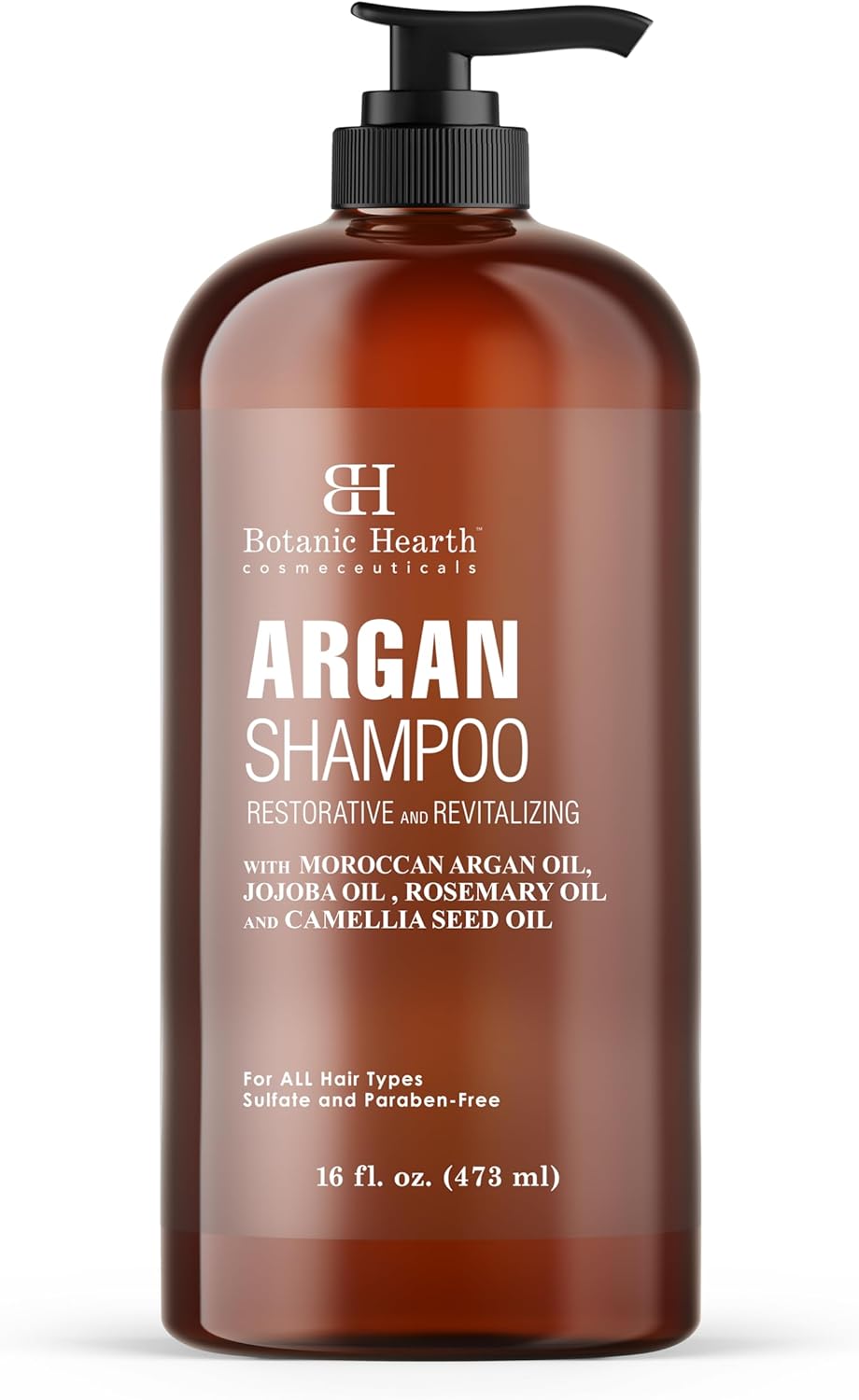Botanic Hearth Argan Shampoo, Hydrating & Volumizing, for All Hai