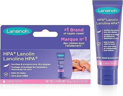 Lansinoh HPA Lanolin 40 Gram - Protects Dry Cracked Nipples