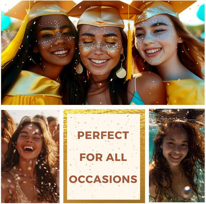 Egyptian Metallic Temporary Tattoo Set, Bachelorette Gold Tattoos