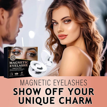 Magnetic Eyelashes, Reusable Magnetic Lashes with Applicator, Nat