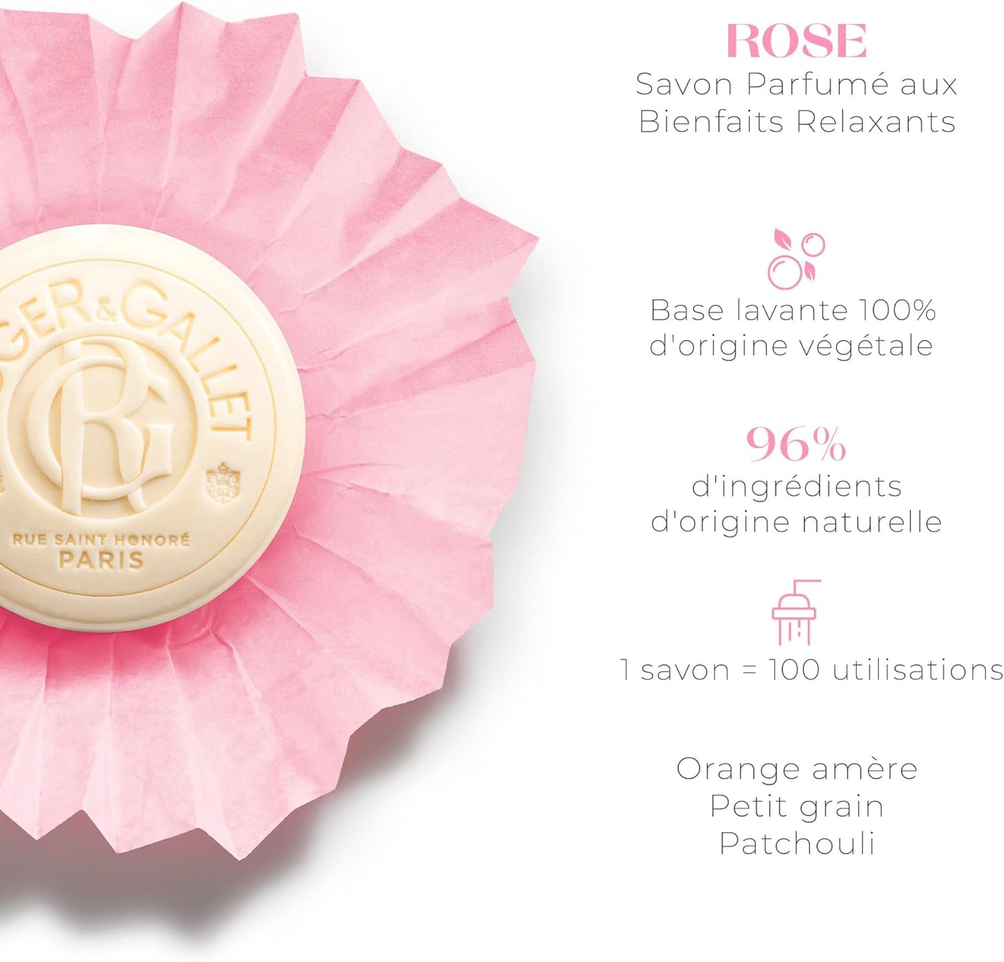 Roger&Gallet Rose Soap 100g