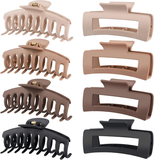 VivaSmile 8 PCS Hair Clips for Women, Large Hair Claw Clips - 4.3