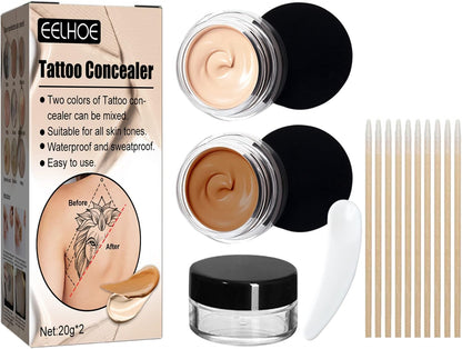 Tattoo Concealer Tattoo Cover Up Makeup Waterproof Two Color Skin