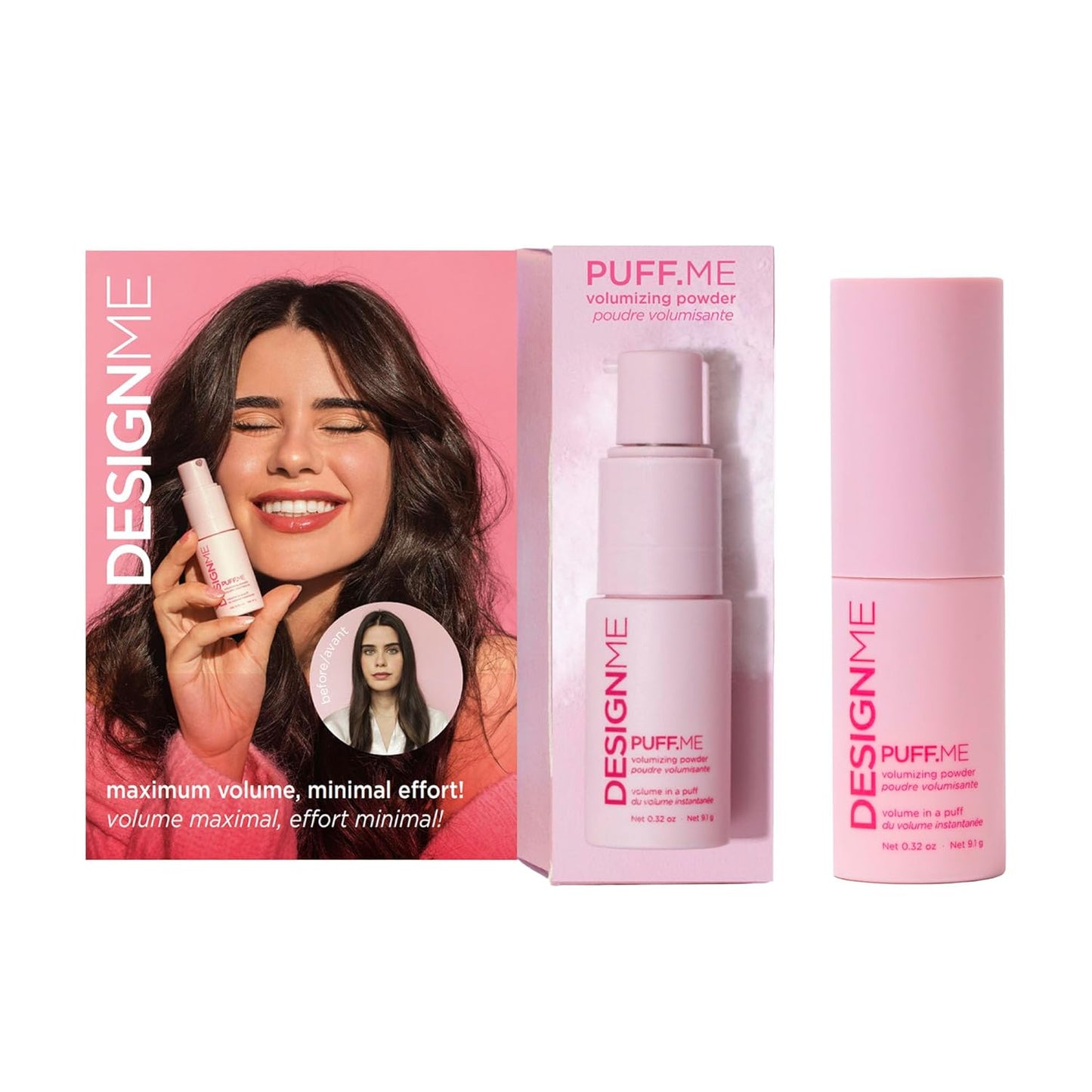 DESIGNME PUFF.ME Volumizing Powder For Hair | Volume Booster | Su
