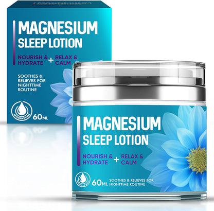 Magnesium Lotion for Sleep, Nighttime Calming Magnesium Cream, So