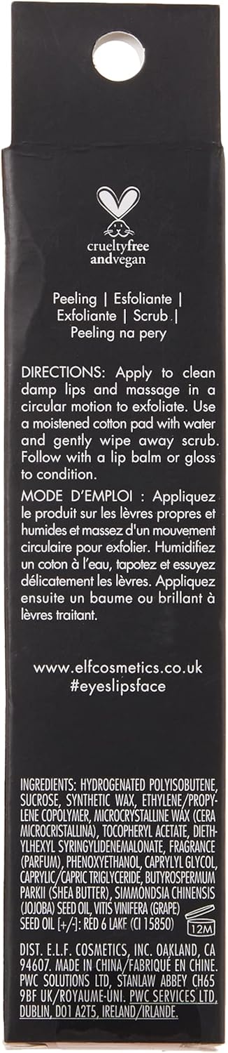 e.l.f. Cosmetics Lip Exfoliator - Sweet Cherry, 0.11 Ounce