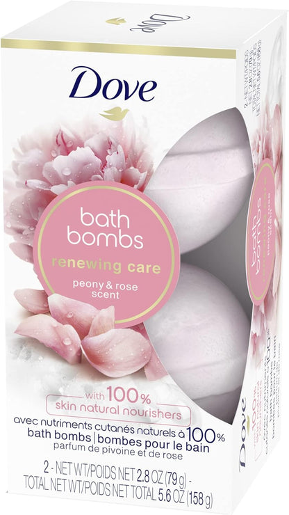 Dove Nourishing Secrets Bath Bombs to revive and rejuvenate Peony