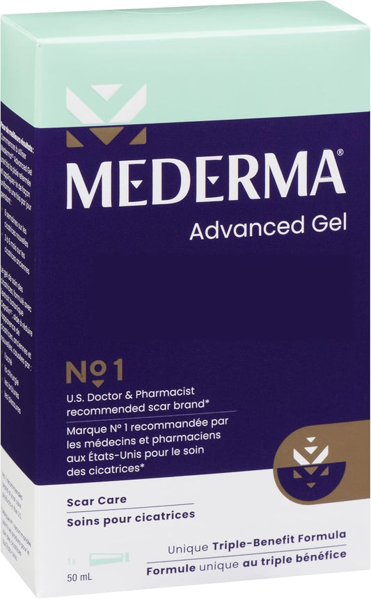 Mederma Advanced Scar Gel, Treats Old and New Scars, Reduces the Appearance