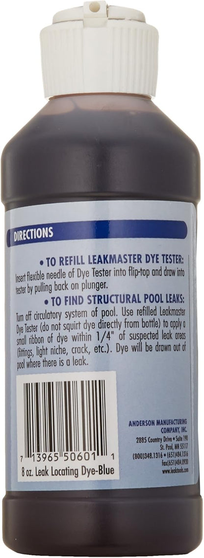 anderson LD601 20-Pack Dye Refill, Blue, 8-Ounce