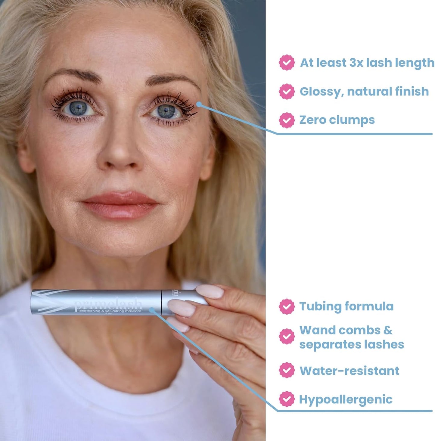 Prime Prometics PrimeLash Mascara for Women over 50 ? Volumizing,