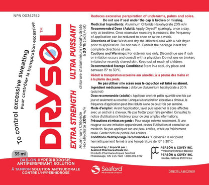 Person & Covey Drysol Extra Strength Dab-On 35mL