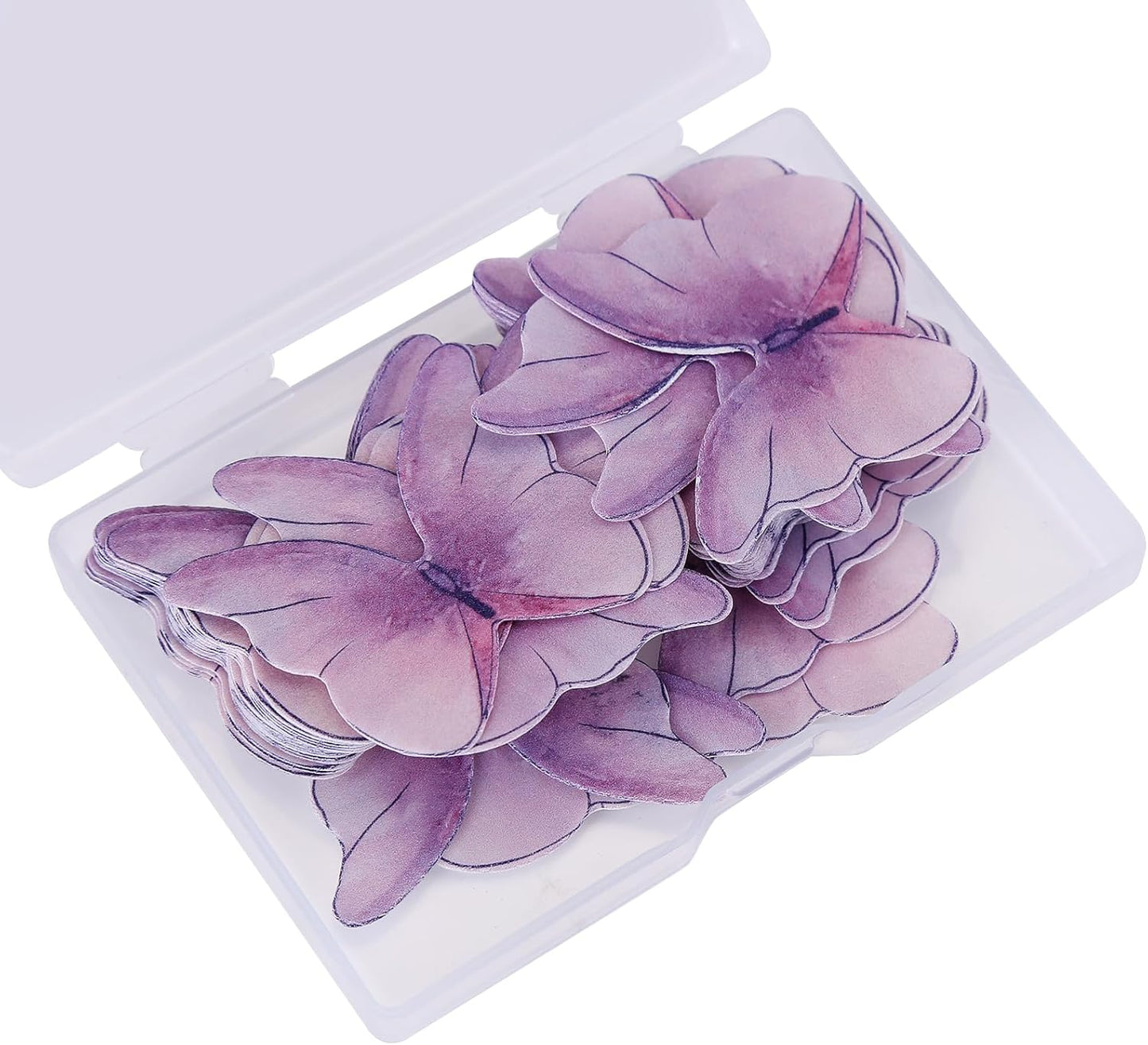 48Pcs Edible Butterflies for Cake Decorating, Edible Wafer Paper