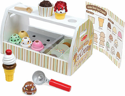 Melissa & Doug 737/8175 Scoop & Serve Ice Cream Counter