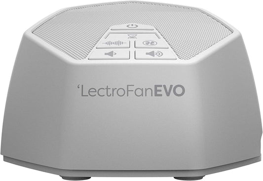 LectroFan ASM1020-WW White Noise Sound Machine  with 22 Unique Non-Looping Fan & White Noise  Sounds & Sleep Timer