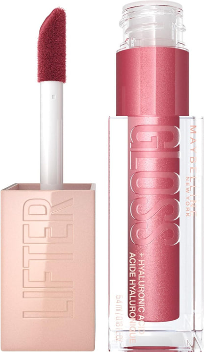 Maybelline Lifter Gloss, Hydrating Lip Gloss with Hyaluronic Acid