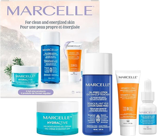 Marcelle Hydractive Holiday Gift Set, Hydrating & Energizing Skin