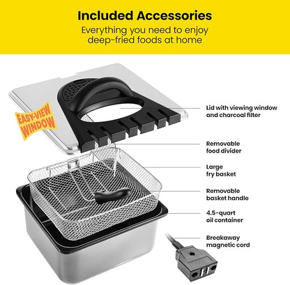 Chefman Dual Cook Pro Deep Fryer