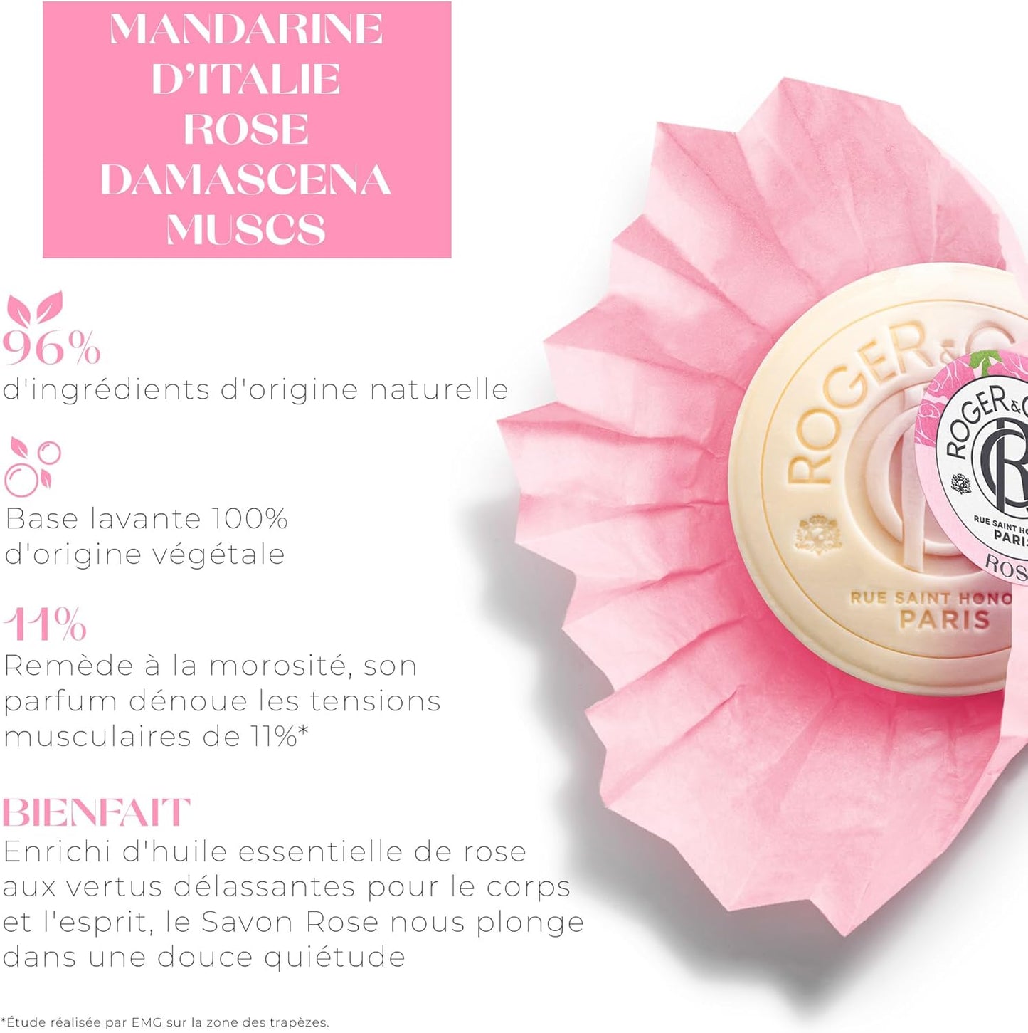 Roger&Gallet Rose Soap 100g