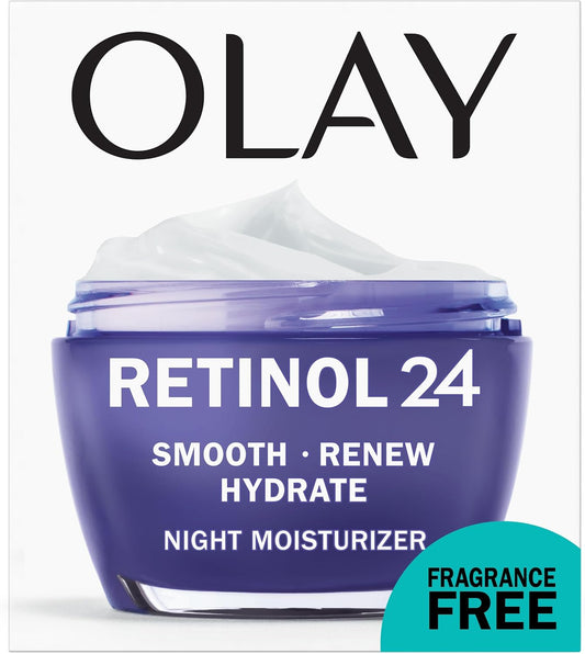 Olay Retinol 24 Face Moisturizer Night Cream, 50 mL