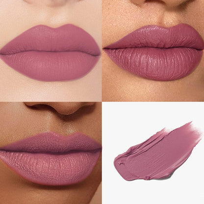 CATKIN Rouge Matte Lipstick, Waterproof Long Lasting Satin Nouris